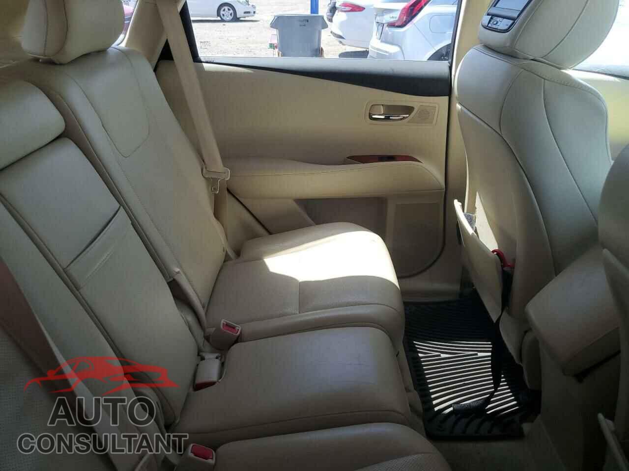 LEXUS RX350 2011 - 2T2BK1BA6BC080620