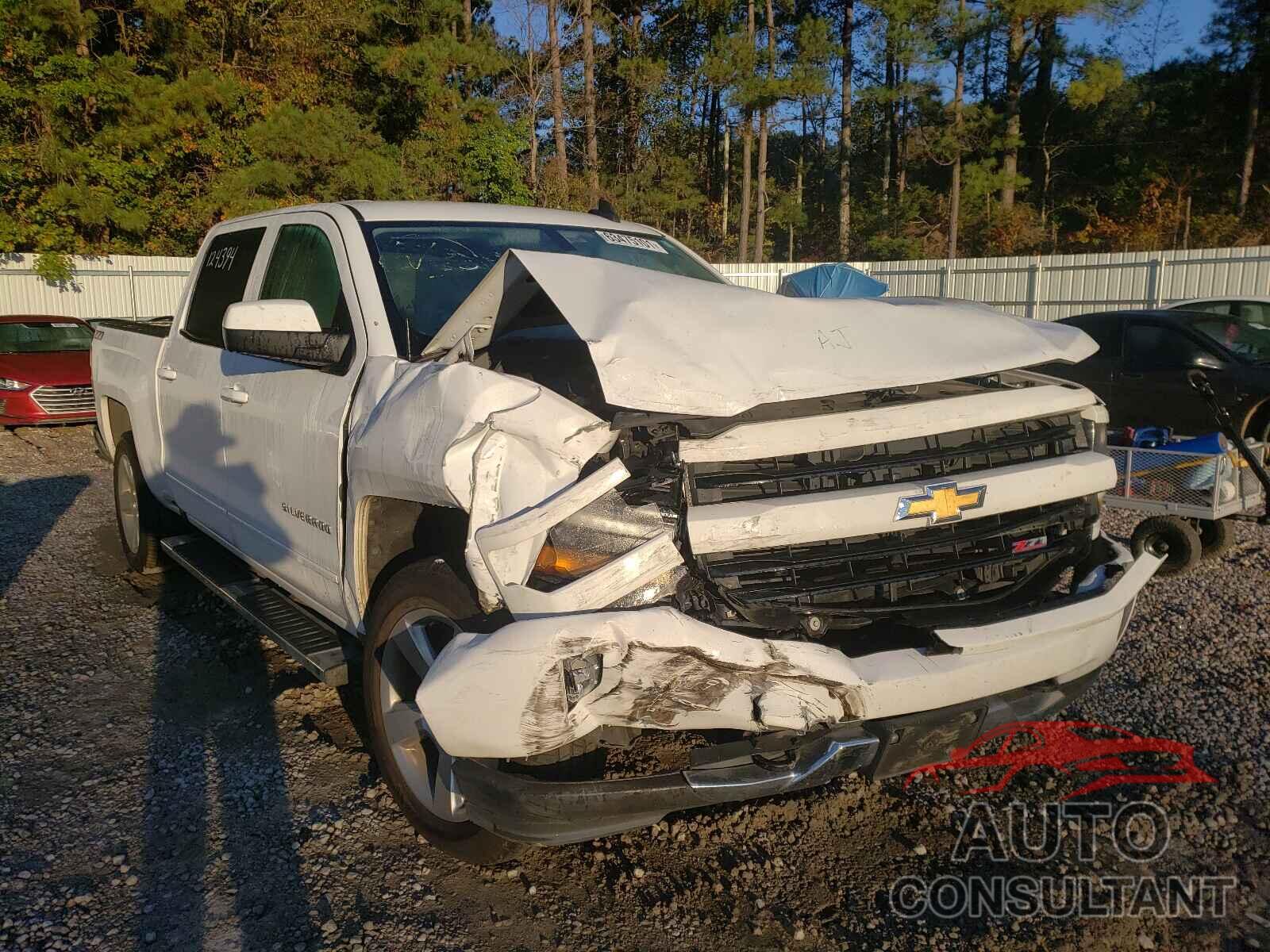CHEVROLET SILVERADO 2018 - 3GCUKREC7JG539277