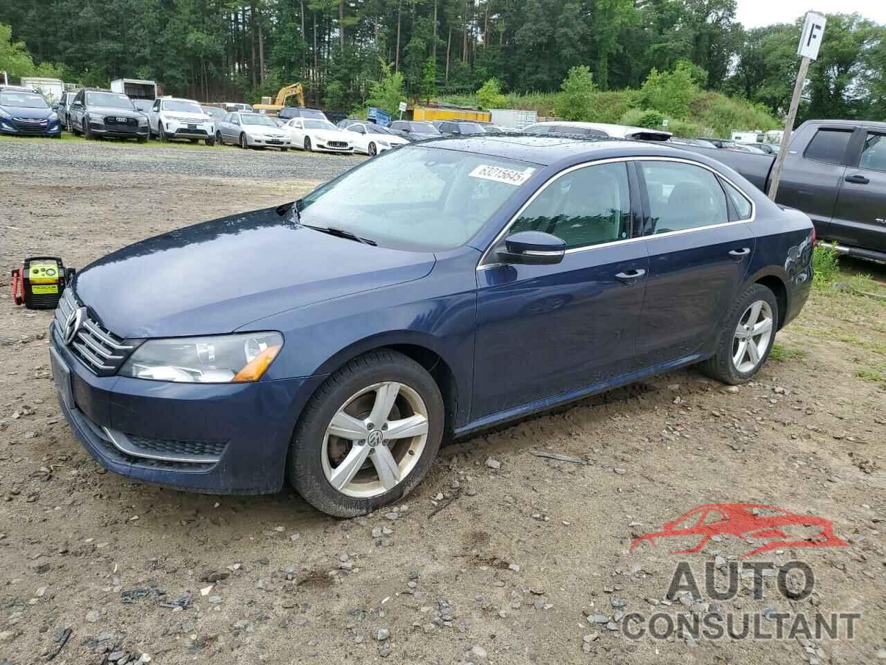 VOLKSWAGEN PASSAT 2013 - 1VWBN7A36DC063679