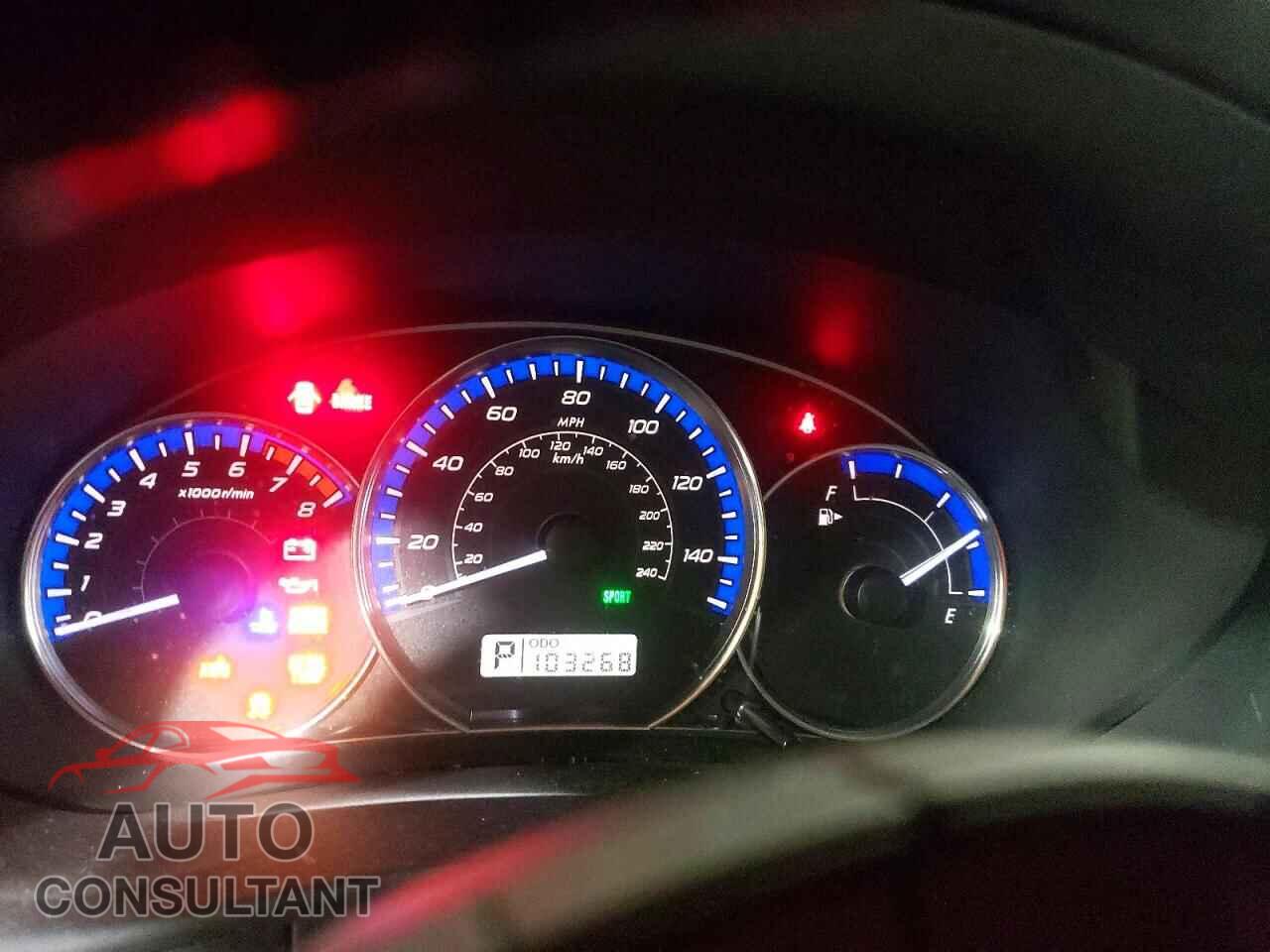 SUBARU FORESTER 2012 - JF2SHAEC1CH441167