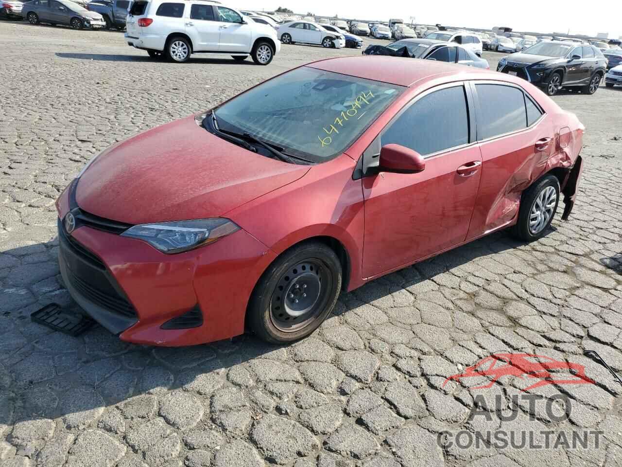 TOYOTA COROLLA 2019 - 2T1BURHE1KC231869