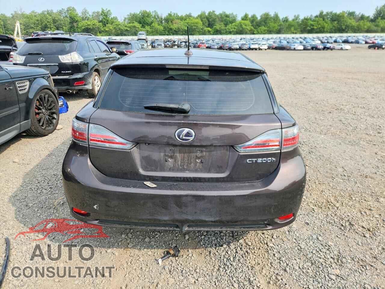 LEXUS CT 200 2012 - JTHKD5BHXC2074899