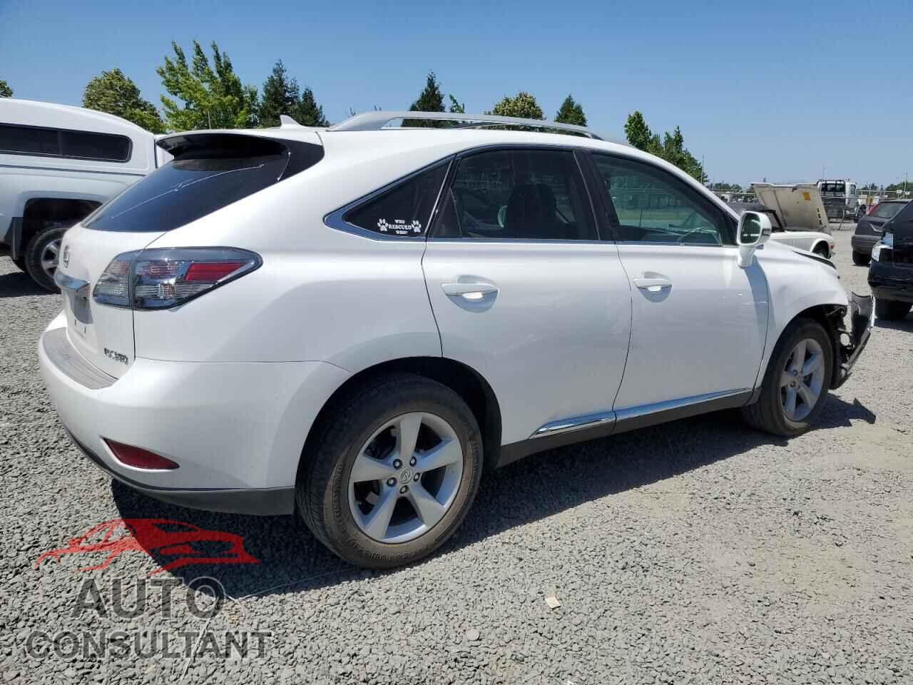 LEXUS RX350 2012 - 2T2BK1BA6CC122950
