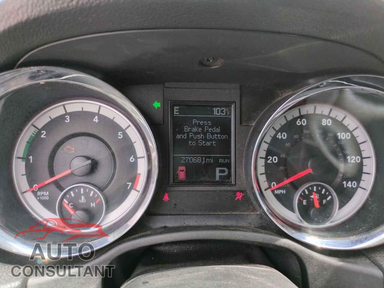 DODGE DURANGO 2011 - 1D4RE4GG9BC634754
