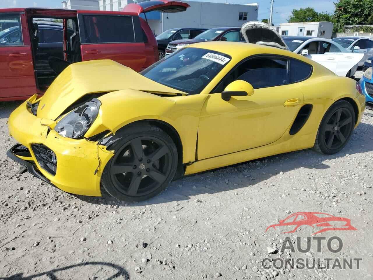 PORSCHE CAYMAN 2016 - WP0AA2A87GK170954