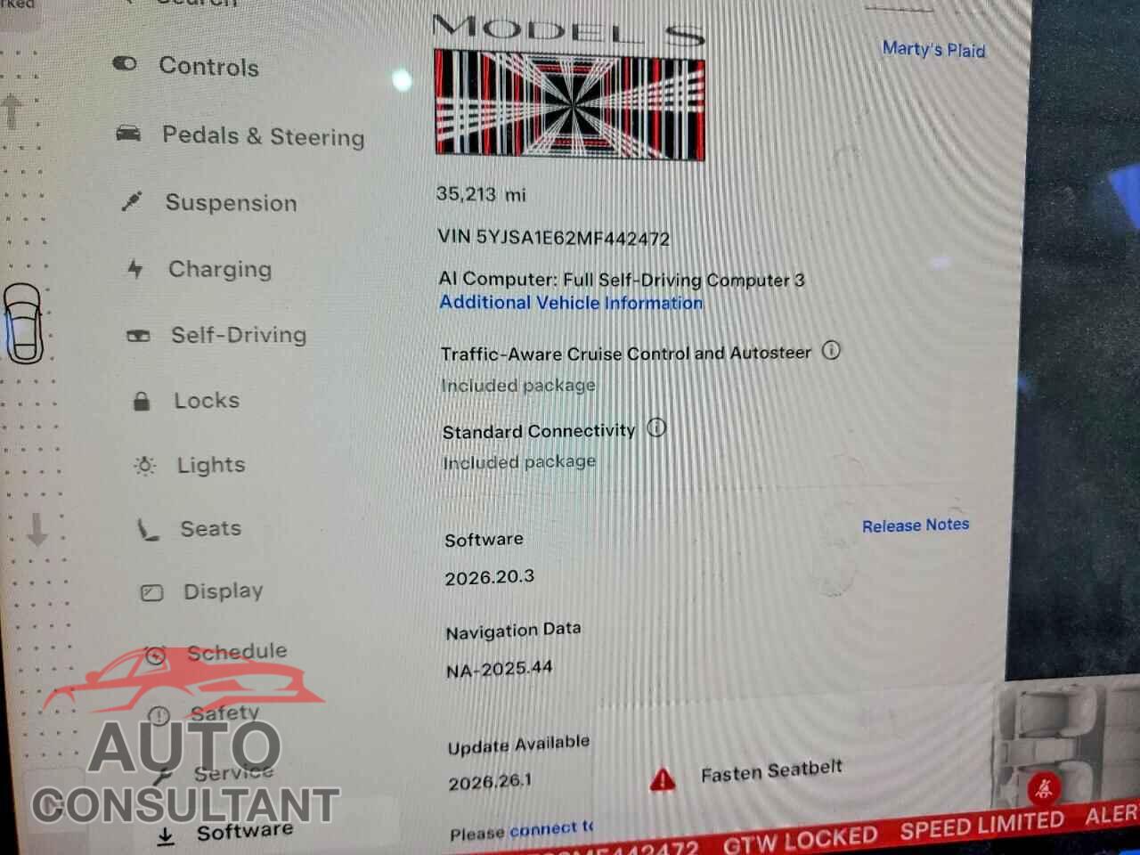 TESLA MODEL S 2021 - 5YJSA1E62MF442472
