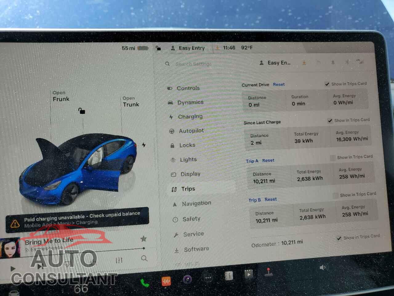 TESLA MODEL 3 2023 - 5YJ3E1EB8PF659986