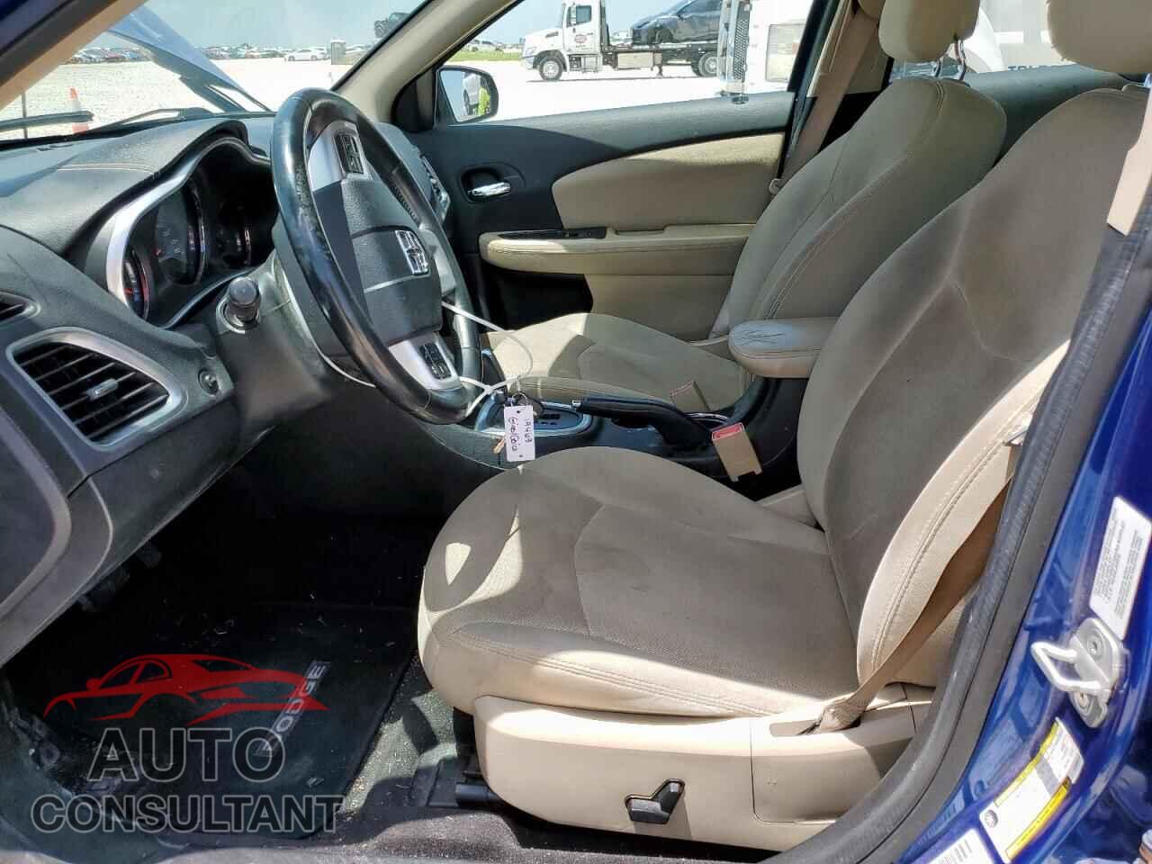 DODGE AVENGER 2012 - 1C3CDZCB6CN266413