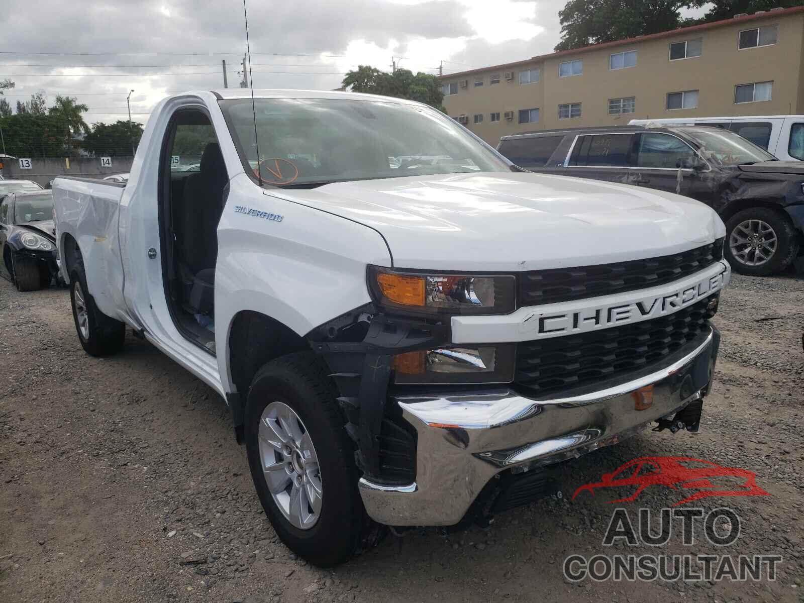 CHEVROLET SILVERADO 2021 - 3GCNWAEF7MG302684