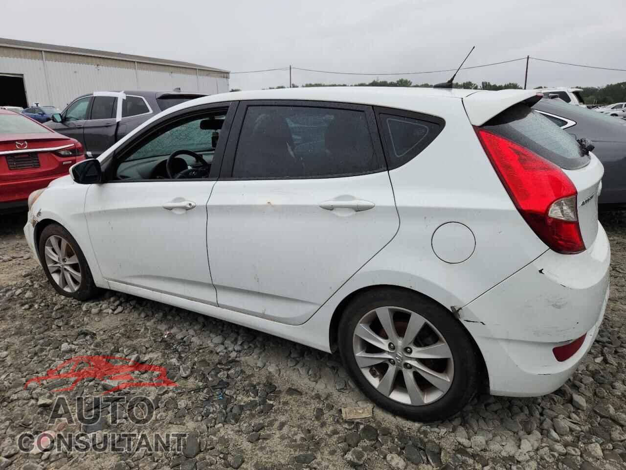 HYUNDAI ACCENT 2012 - KMHCU5AE4CU032791