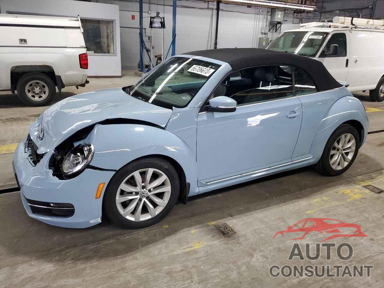 VOLKSWAGEN BEETLE 2013 - 3VW5L7ATXDM810492