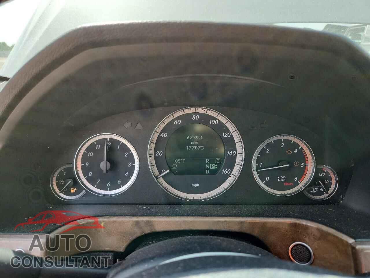 MERCEDES-BENZ E-CLASS 2011 - WDDHF2EB3BA378291