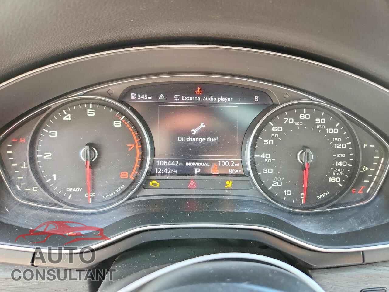 AUDI A4 2018 - WAUDNAF41JN001856
