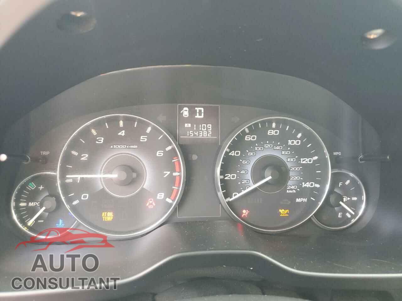 SUBARU OUTBACK 2010 - 4S4BRBBC4A3378951