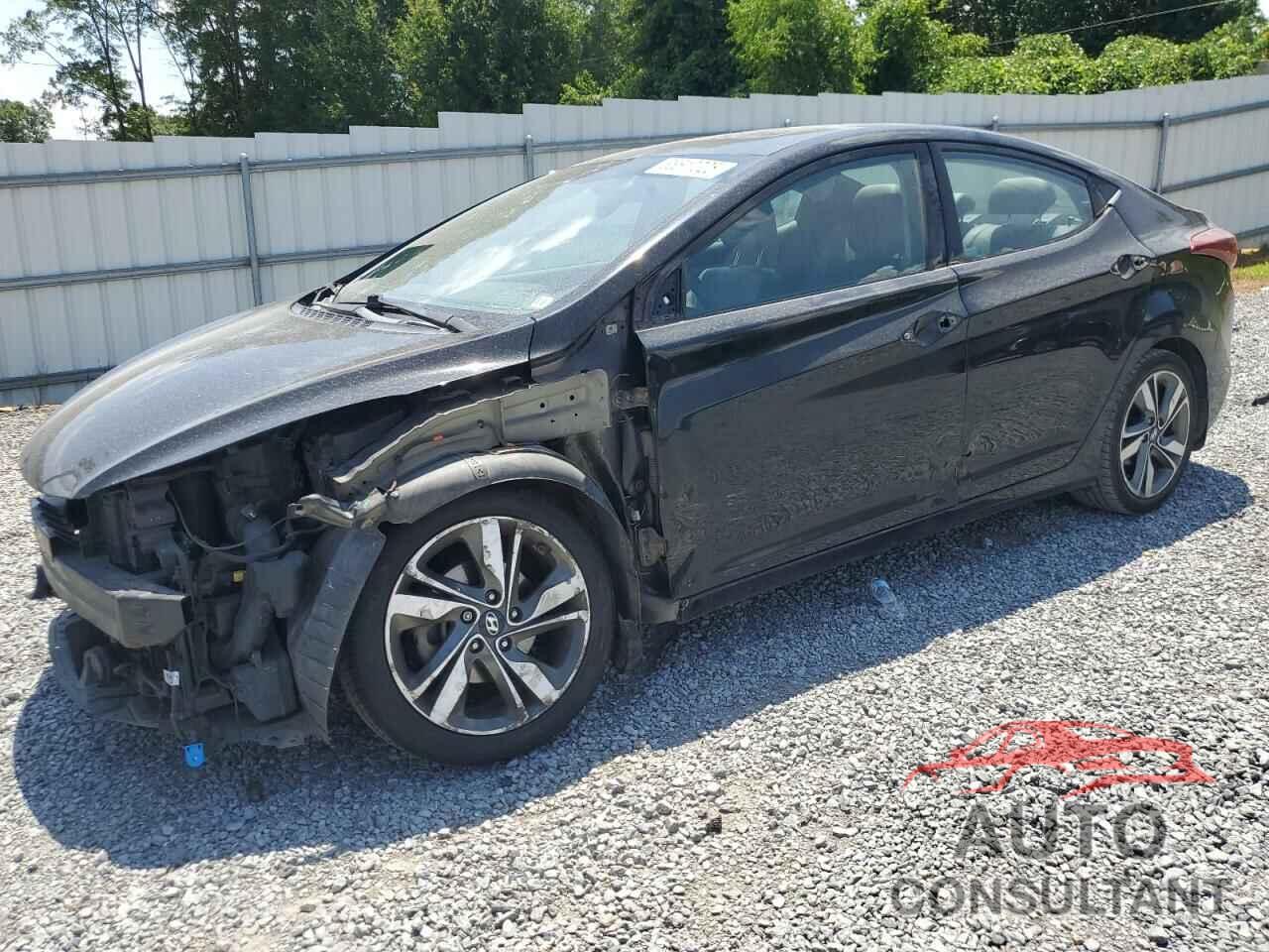 HYUNDAI ELANTRA 2014 - KMHDH4AE8EU143916