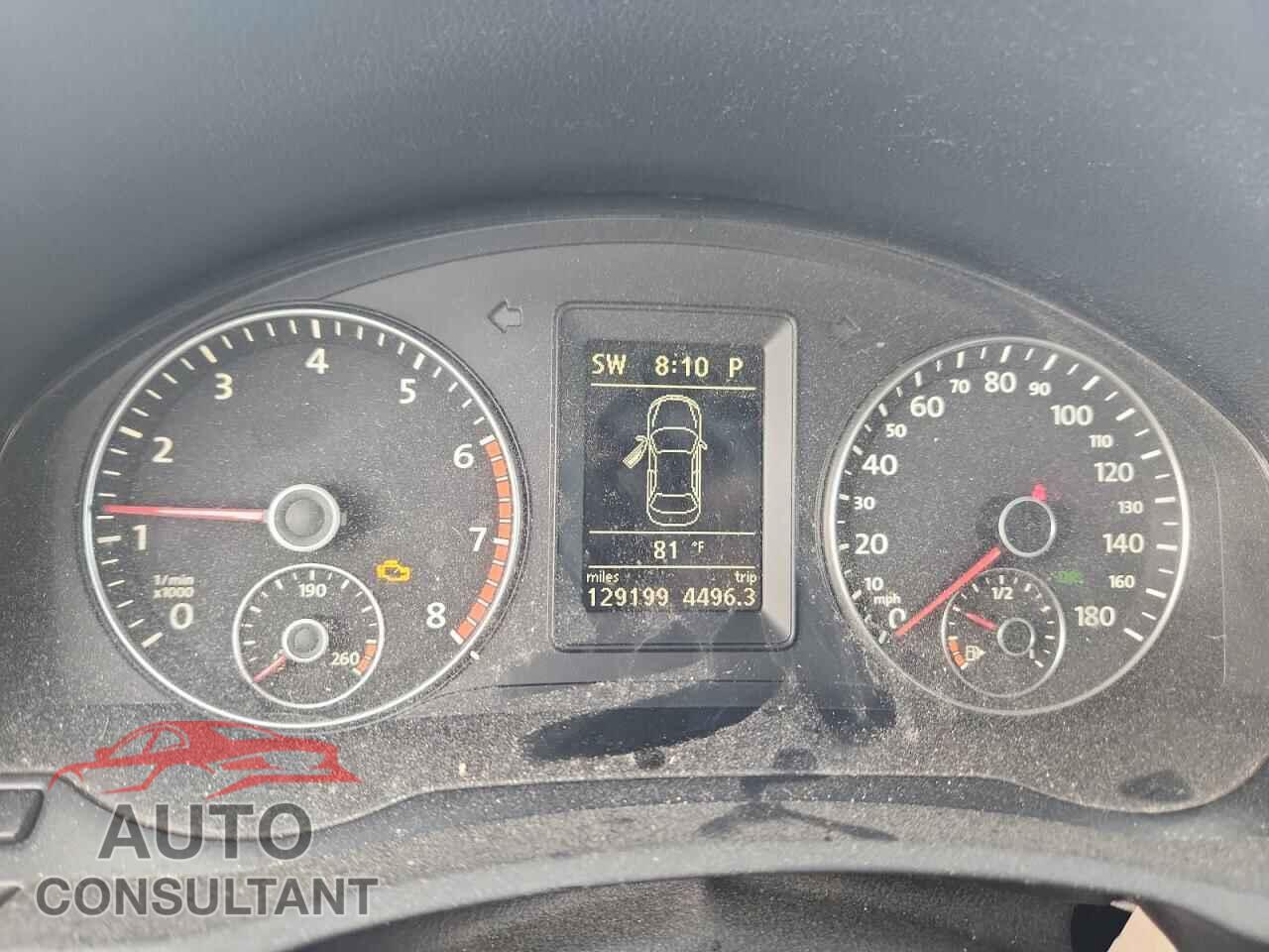 VOLKSWAGEN EOS 2012 - WVWBW7AH2CV002859
