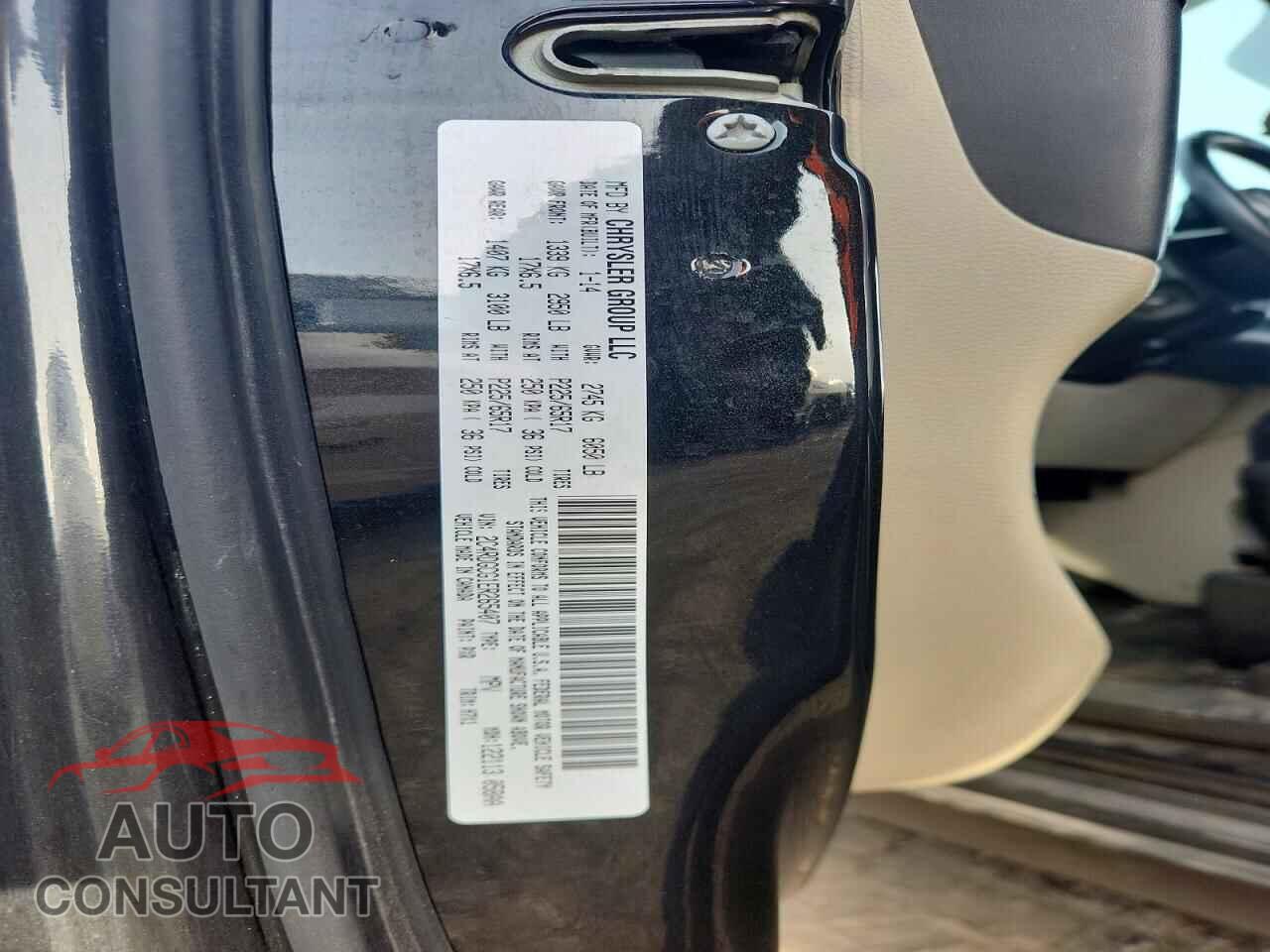 DODGE CARAVAN 2014 - 2C4RDGCG1ER265407