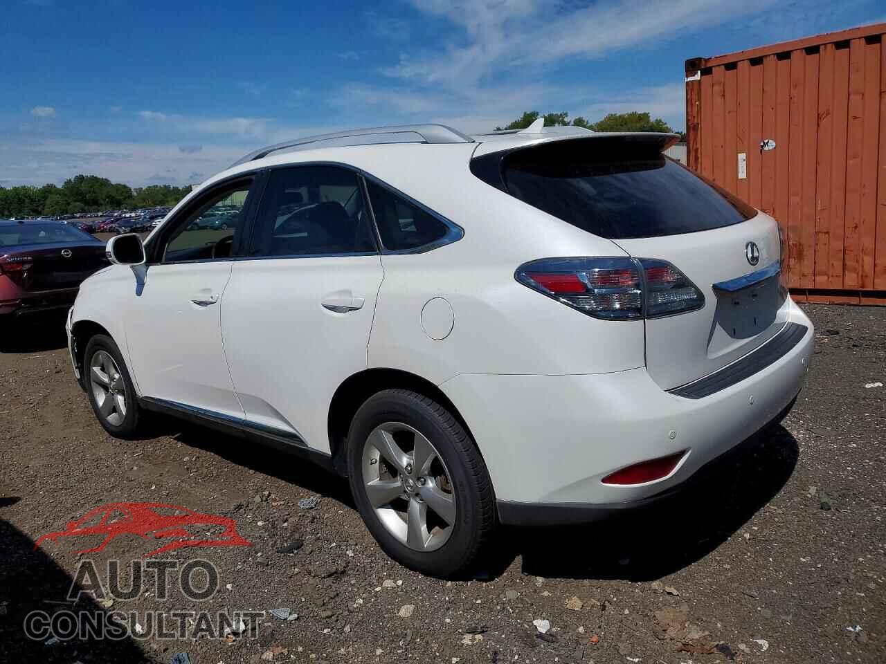 LEXUS RX350 2012 - 2T2BK1BA3CC135252