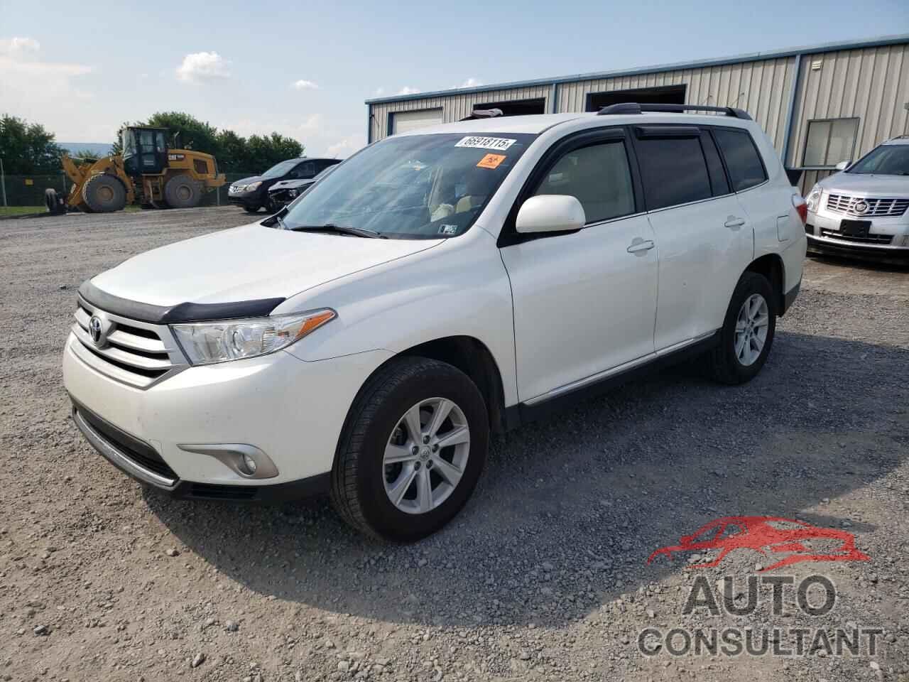 TOYOTA HIGHLANDER 2013 - 5TDBK3EH5DS179982