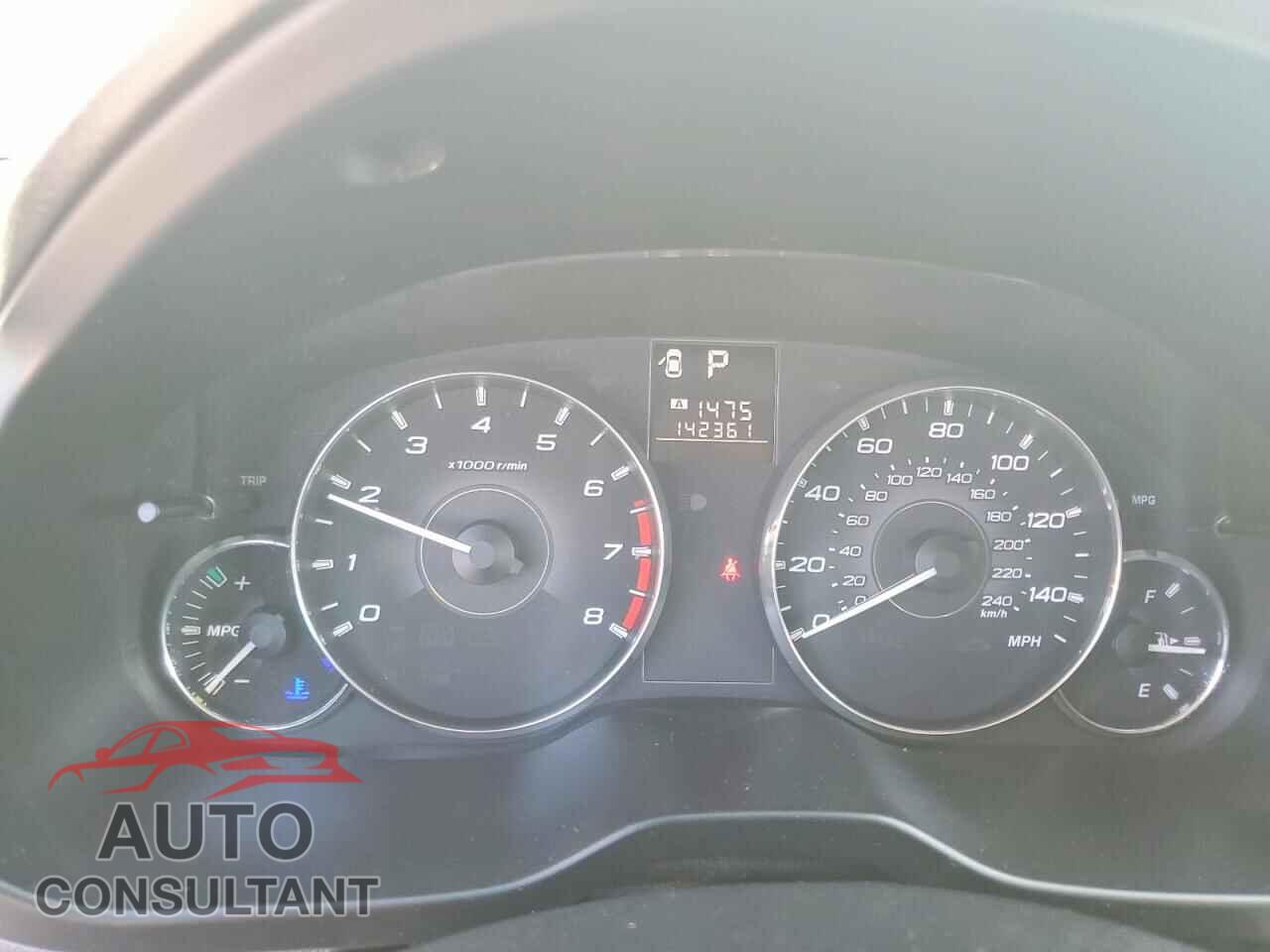 SUBARU OUTBACK 2012 - 4S4BRBCC2C3242156