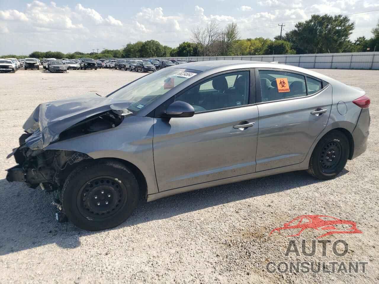 HYUNDAI ELANTRA 2017 - KMHD74LF6HU223017