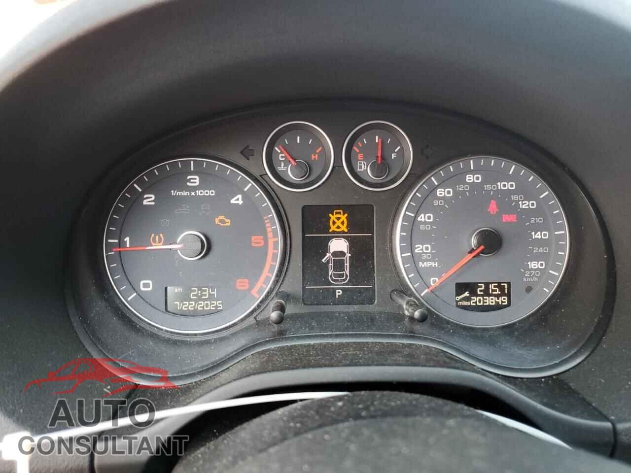 AUDI A3 2011 - WAUBJBFMXBA067355