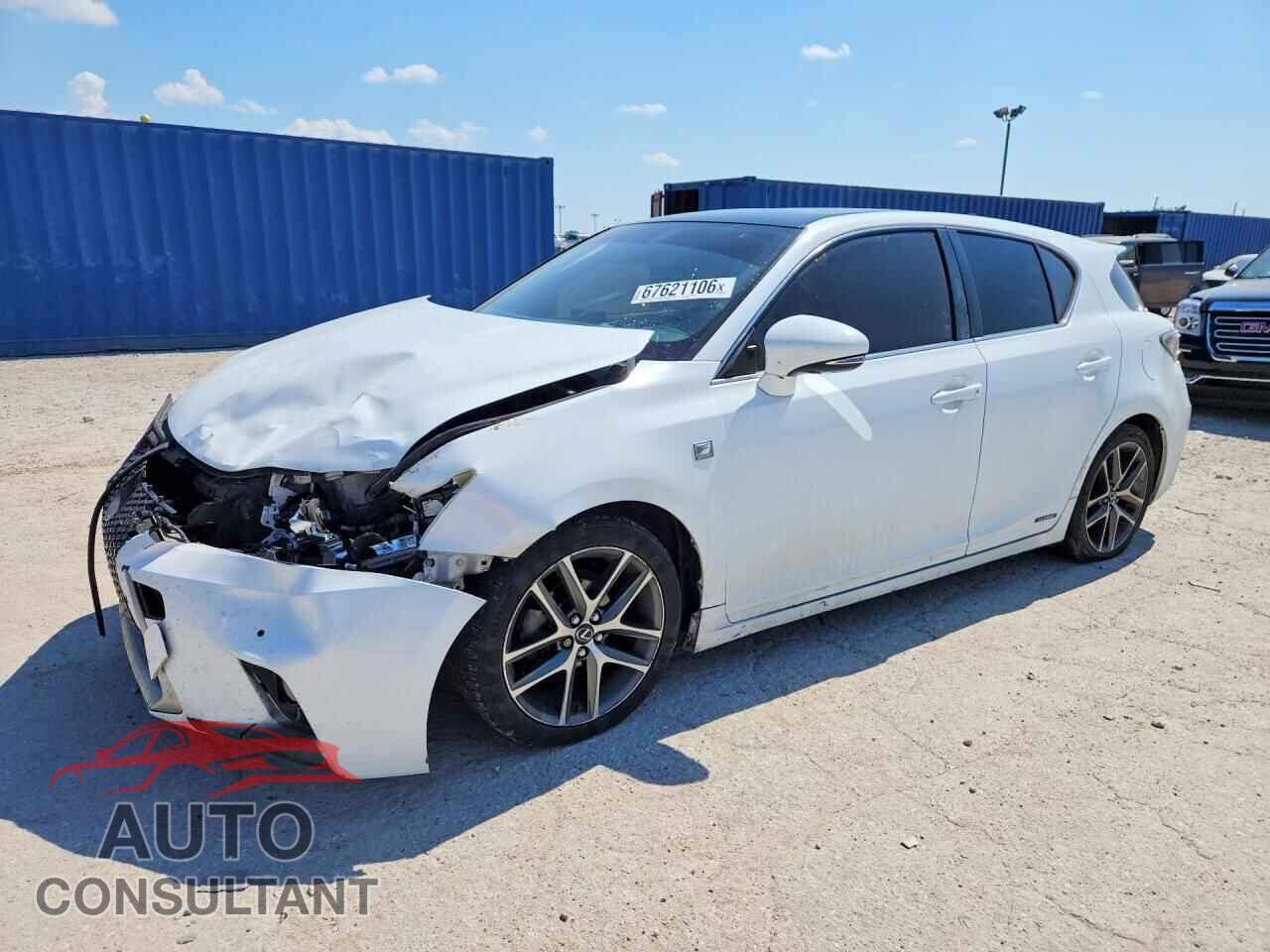 LEXUS CT 200 2015 - JTHKD5BH4F2222596