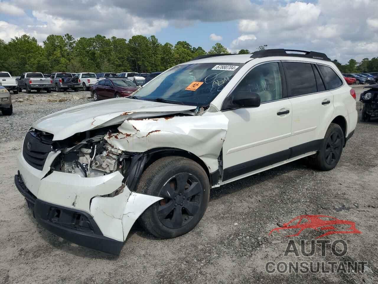 SUBARU OUTBACK 2012 - 4S4BRCCC4C3270160