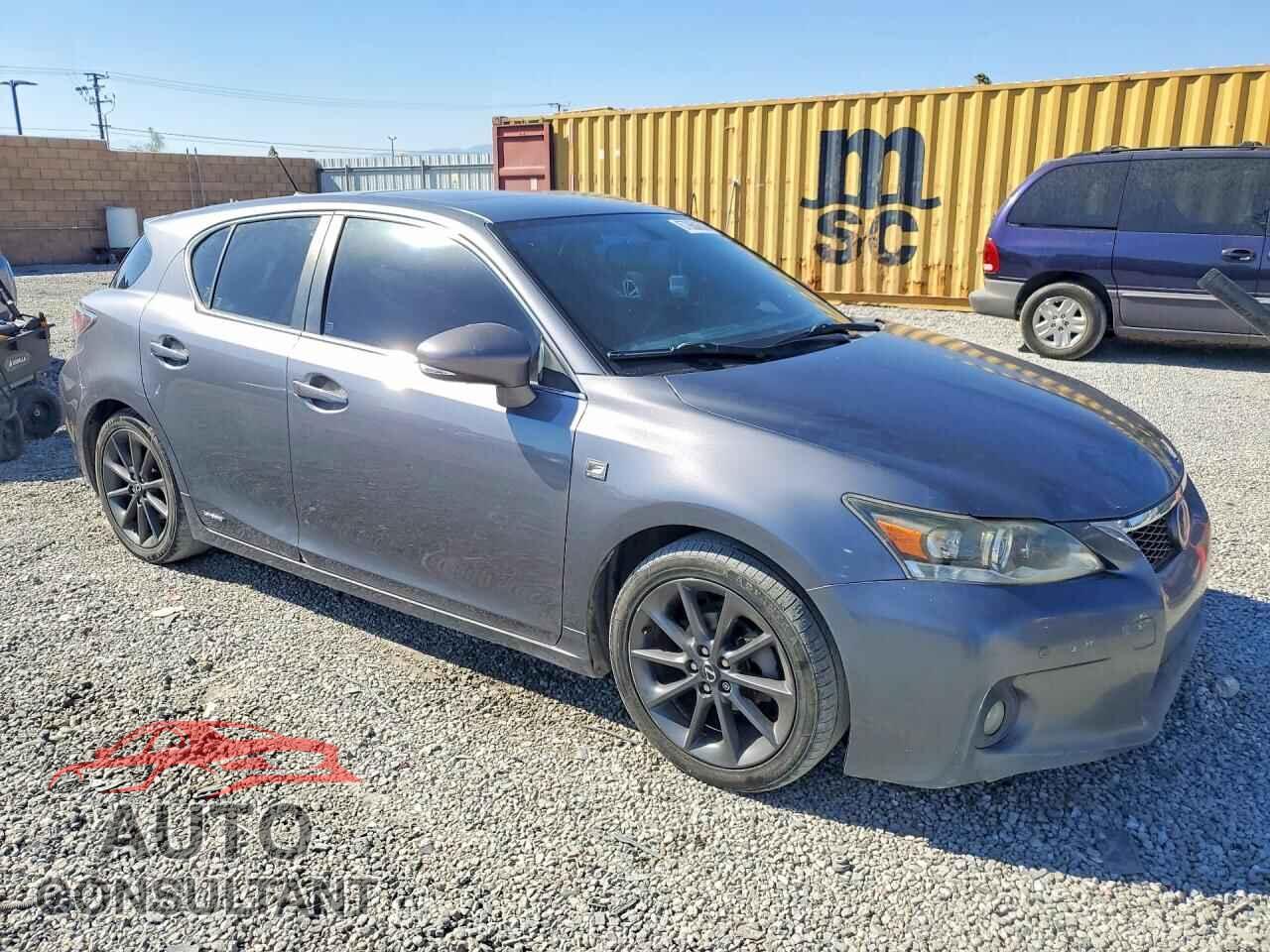 LEXUS CT 200 2013 - JTHKD5BH6D2173401
