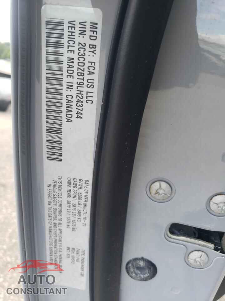 DODGE CHALLENGER 2020 - 2C3CDZBT9LH243744