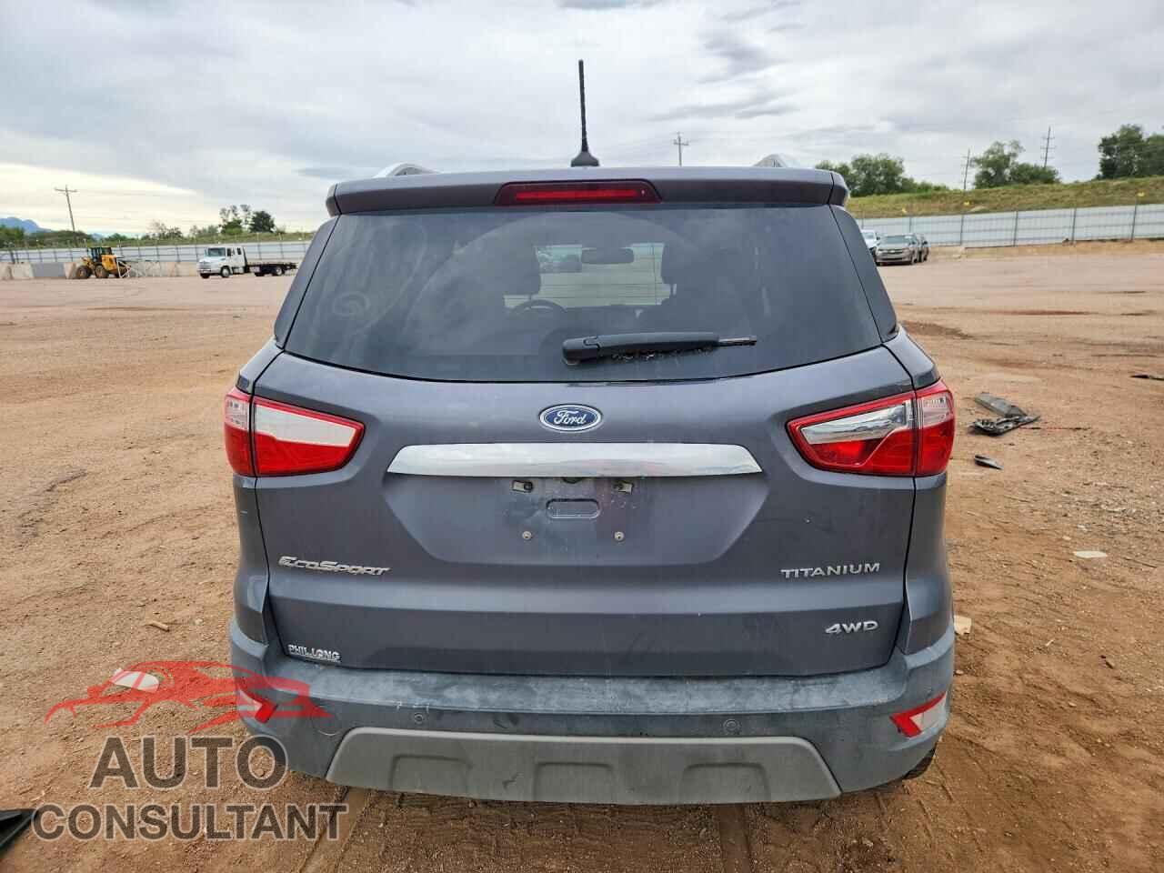 FORD ECOSPORT 2020 - MAJ6S3KLXLC384097