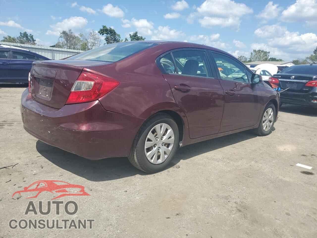 HONDA CIVIC 2012 - 19XFB2F55CE320722