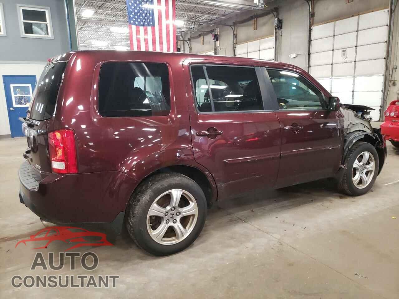 HONDA PILOT 2012 - 5FNYF4H59CB080218