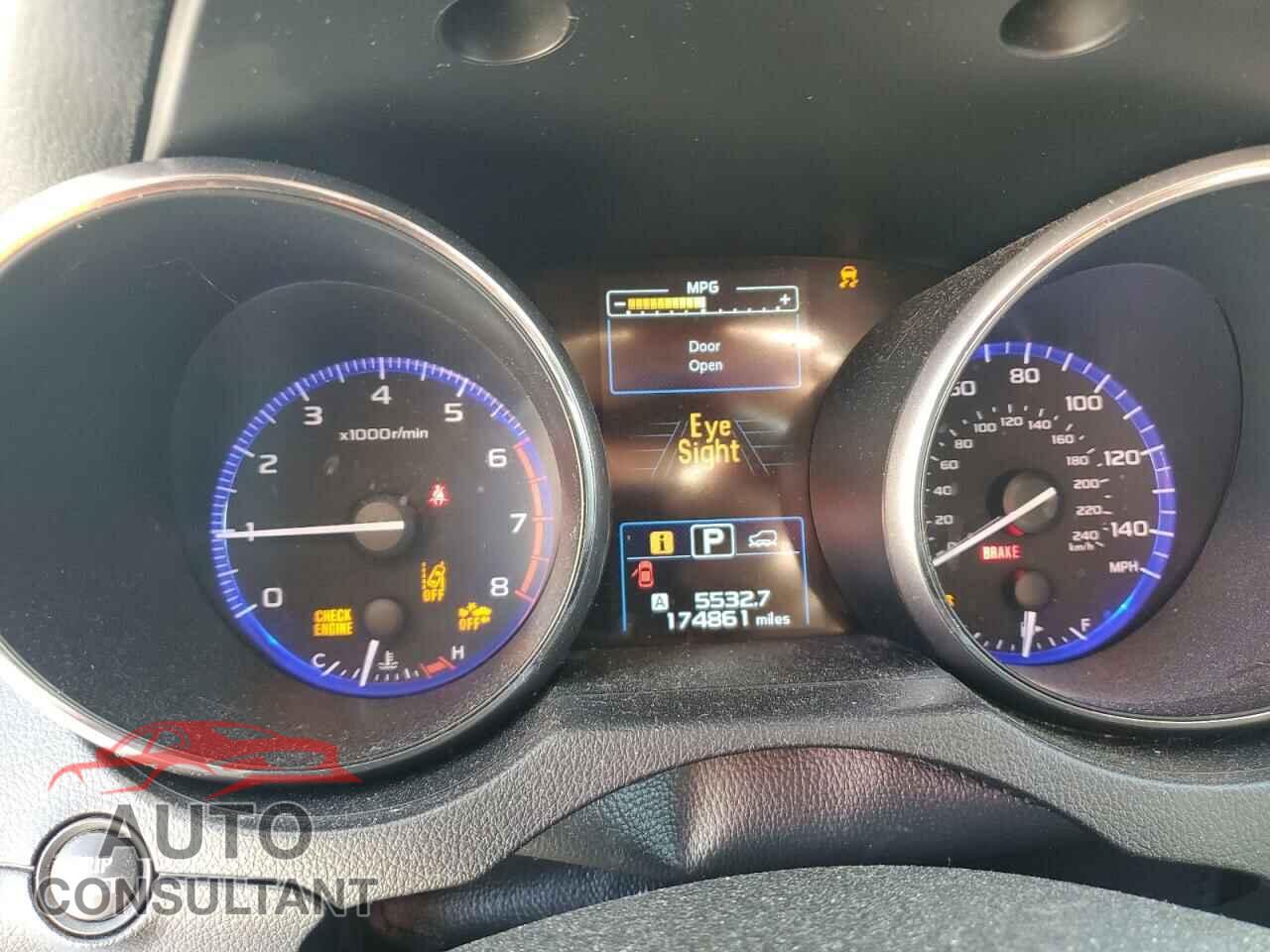 SUBARU OUTBACK 2017 - 4S4BSAFCXH3331667
