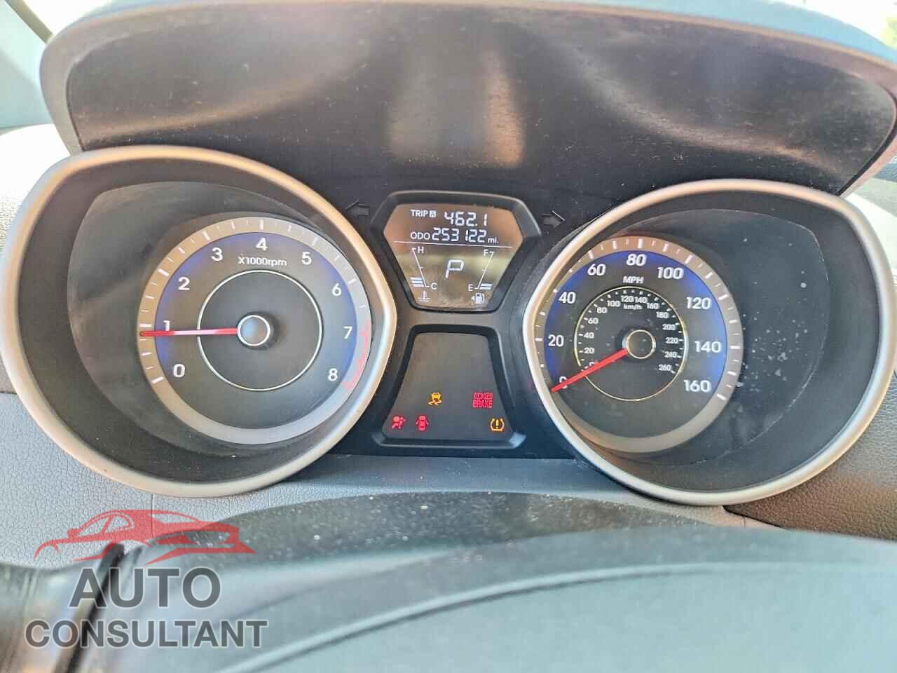 HYUNDAI ELANTRA 2013 - KMHDH4AE6DU643118
