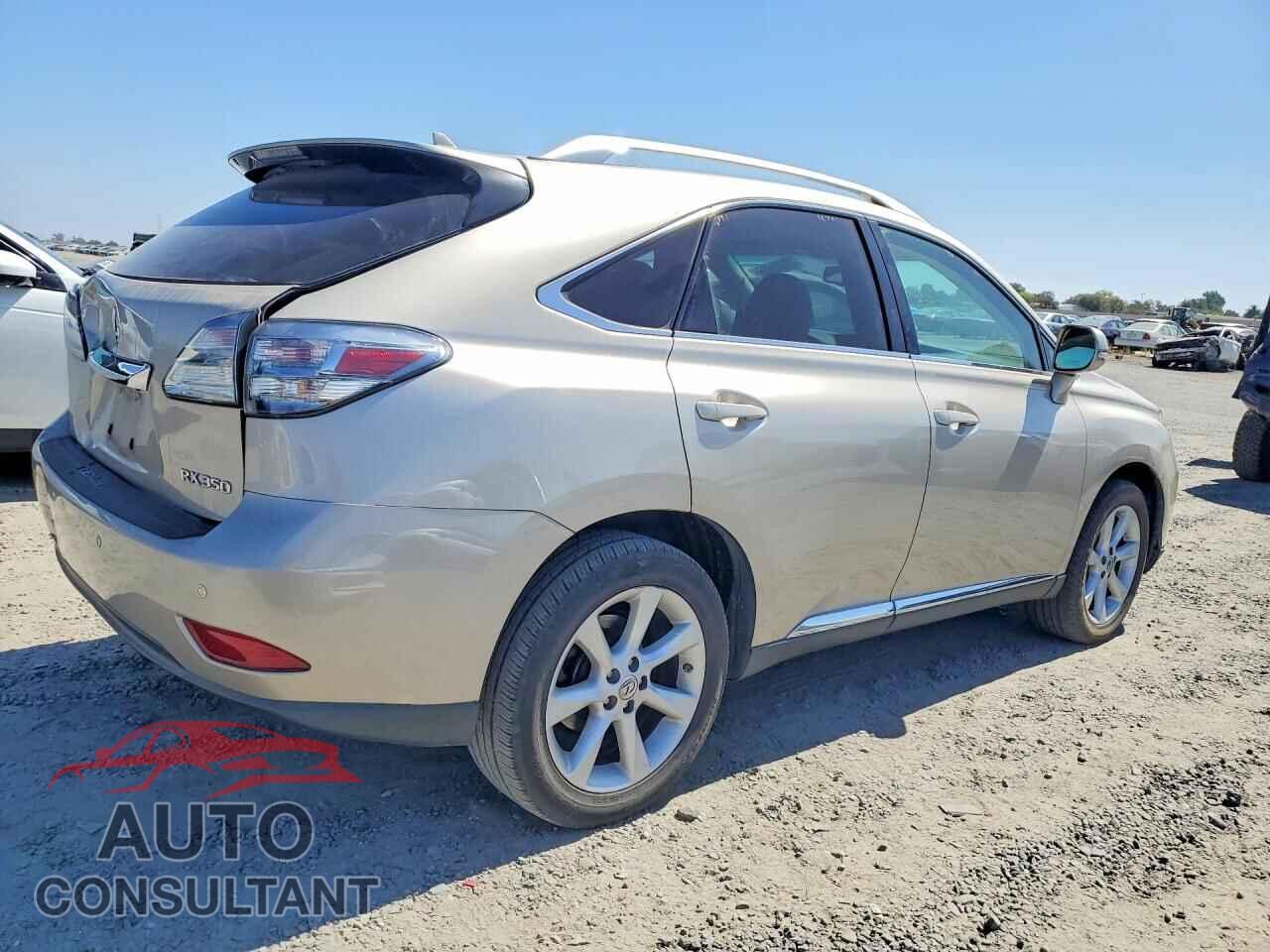 LEXUS RX350 2012 - 2T2BK1BA4CC135745