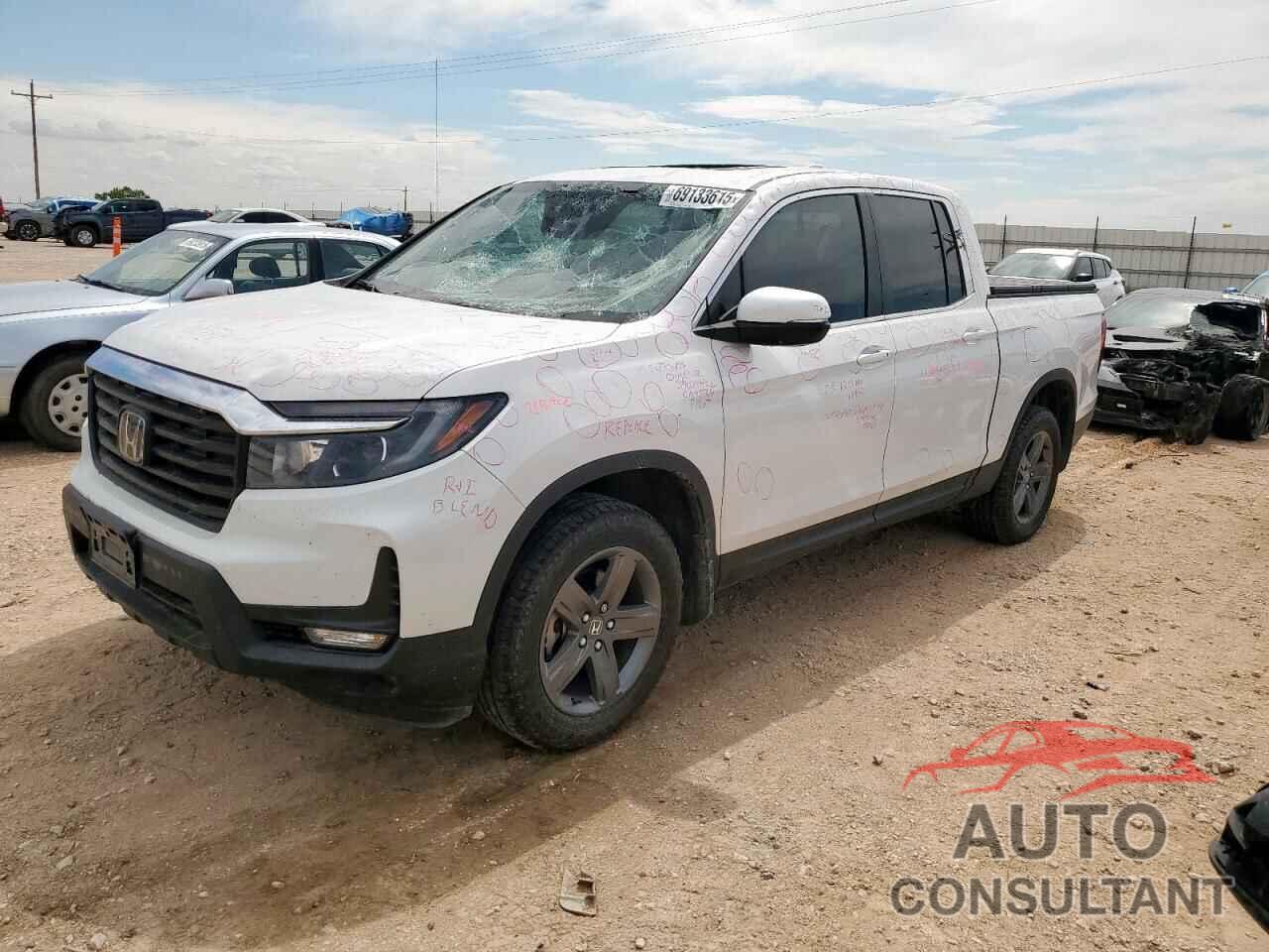 HONDA RIDGELINE 2023 - 5FPYK3F59PB038413