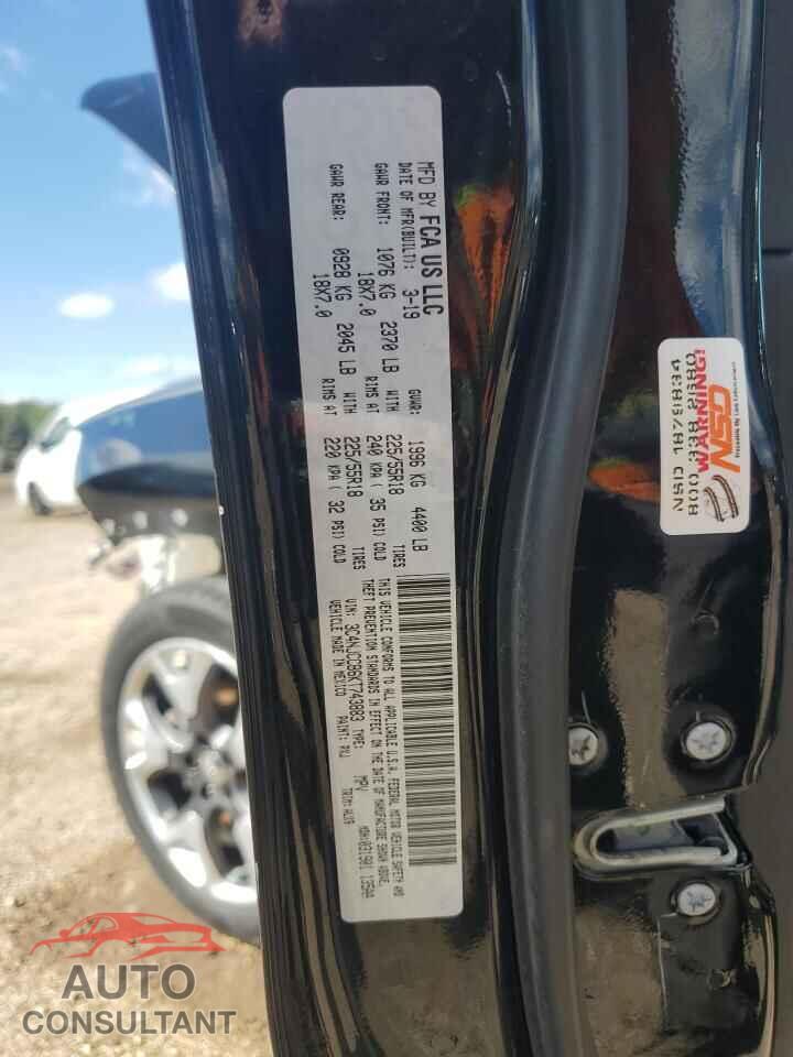 JEEP COMPASS 2019 - 3C4NJCCB6KT743883