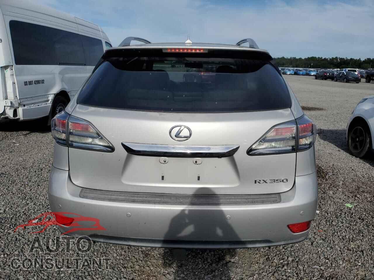 LEXUS RX350 2012 - 2T2ZK1BAXCC070026