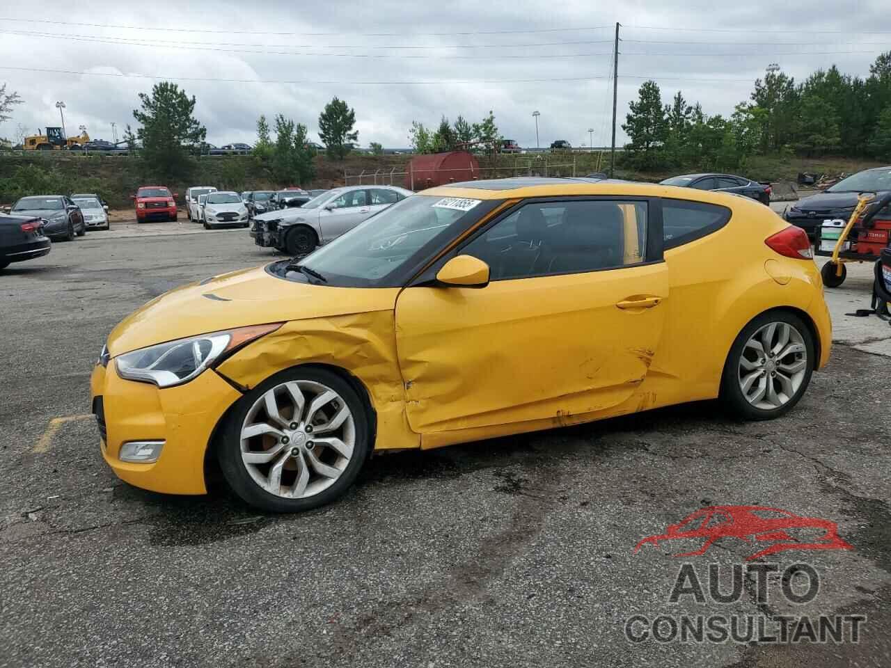 HYUNDAI VELOSTER 2012 - KMHTC6AD9CU027490