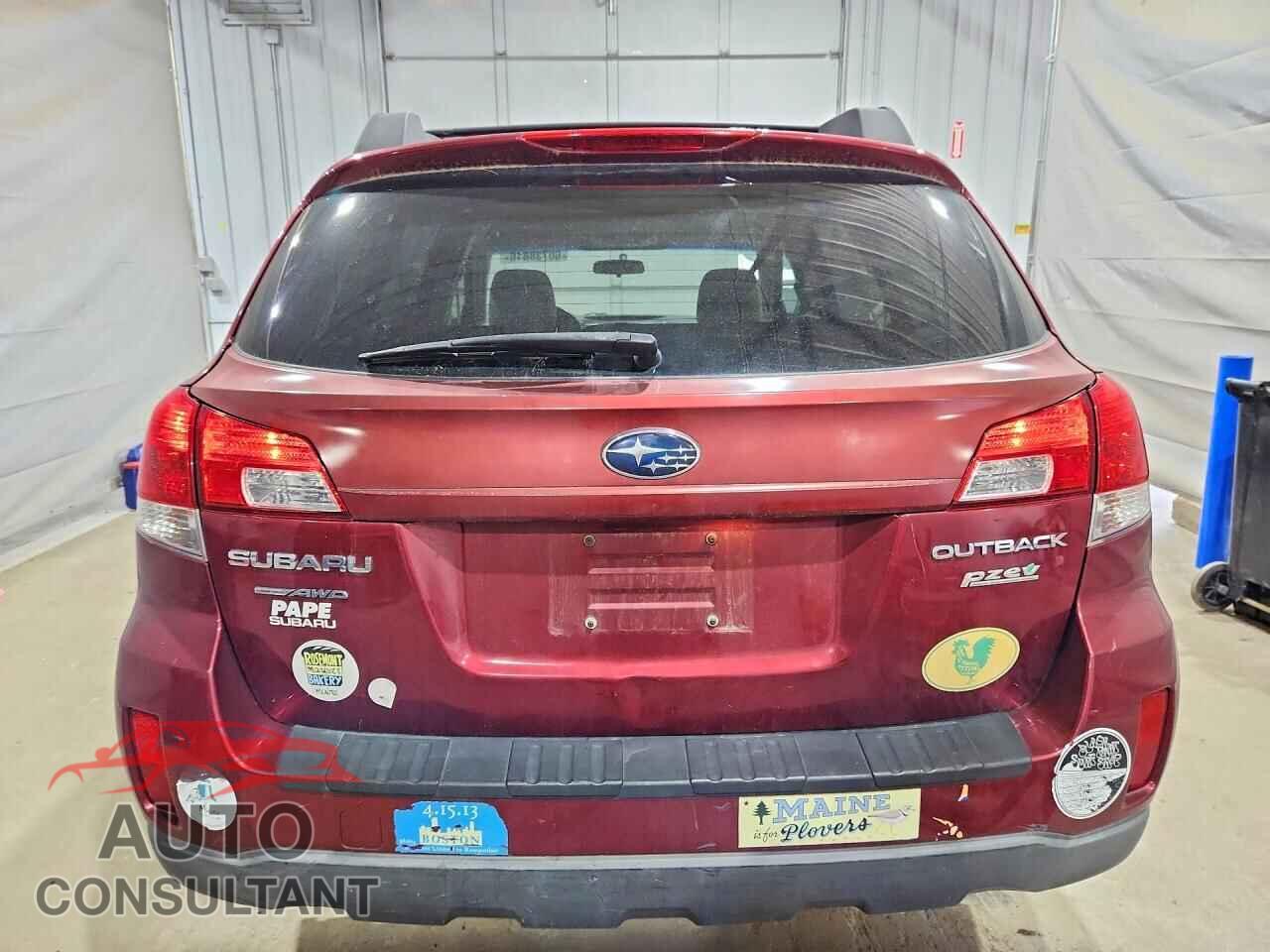 SUBARU OUTBACK 2011 - 4S4BRBCC3B3352311