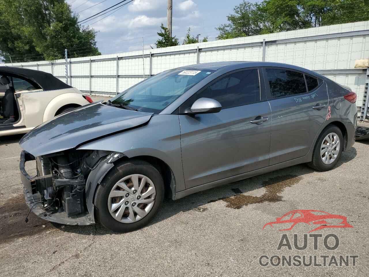 HYUNDAI ELANTRA 2017 - KMHD74LFXHU111370