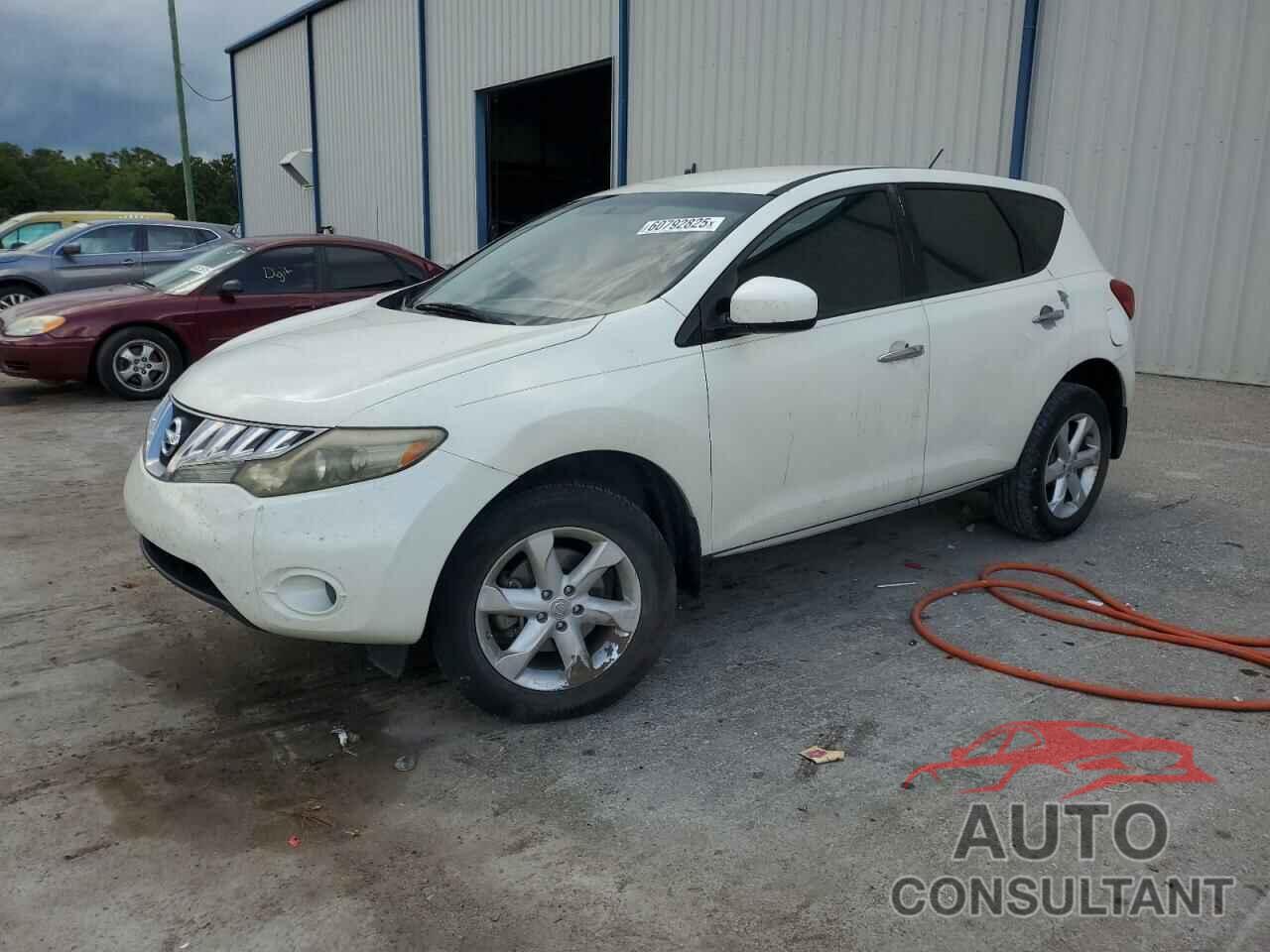 NISSAN MURANO 2009 - JN8AZ18U49W026977