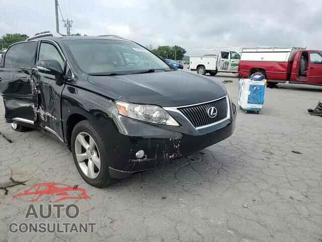 LEXUS RX350 2011 - 2T2BK1BA7BC086457
