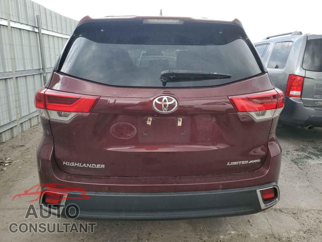 TOYOTA HIGHLANDER 2017 - 5TDDZRFH2HS446880