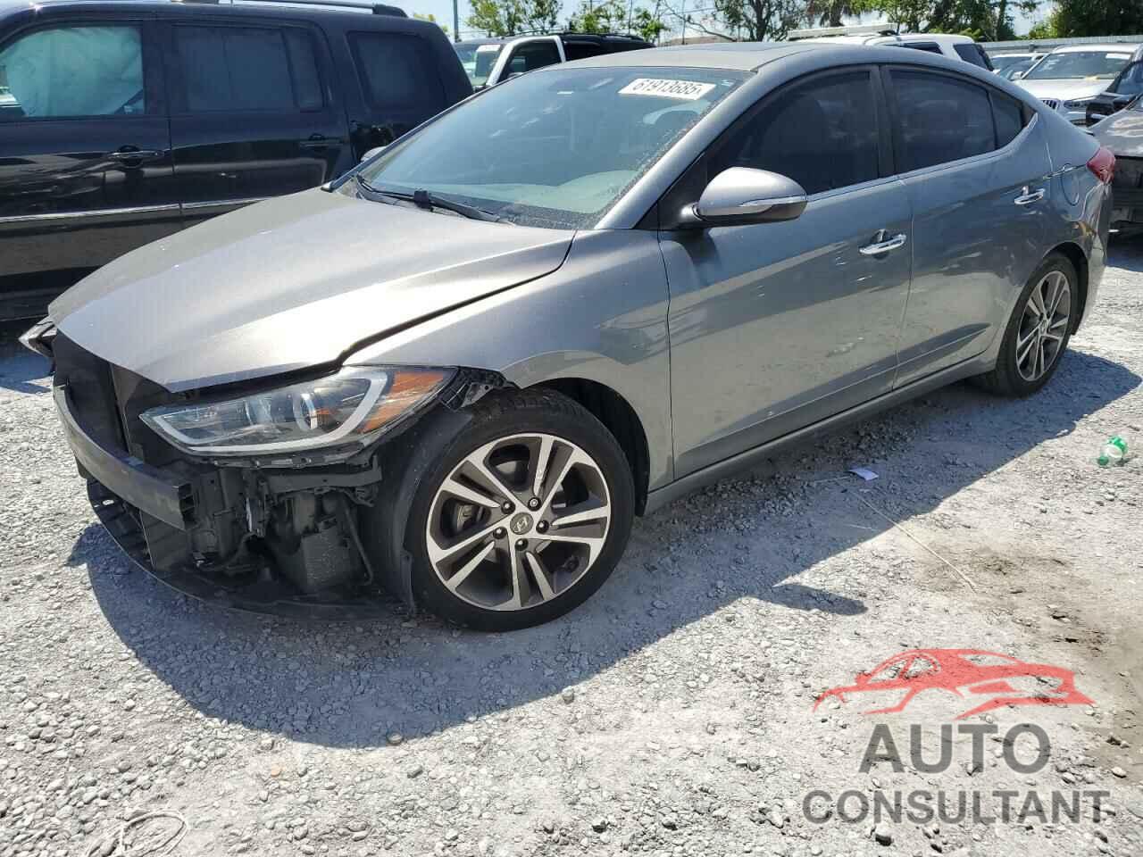 HYUNDAI ELANTRA 2017 - KMHD84LFXHU211689
