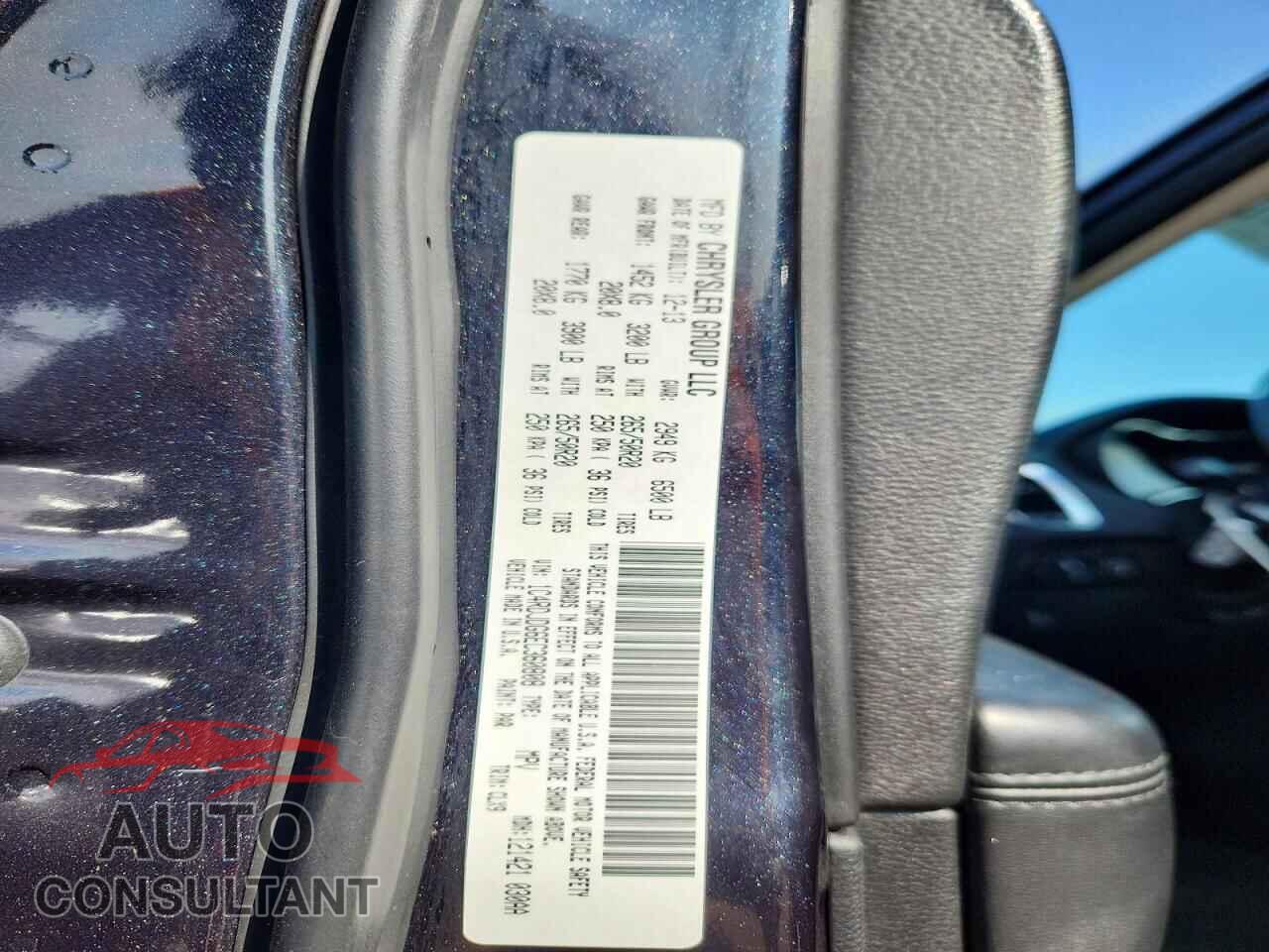 DODGE DURANGO 2014 - 1C4RDJDG6EC360808