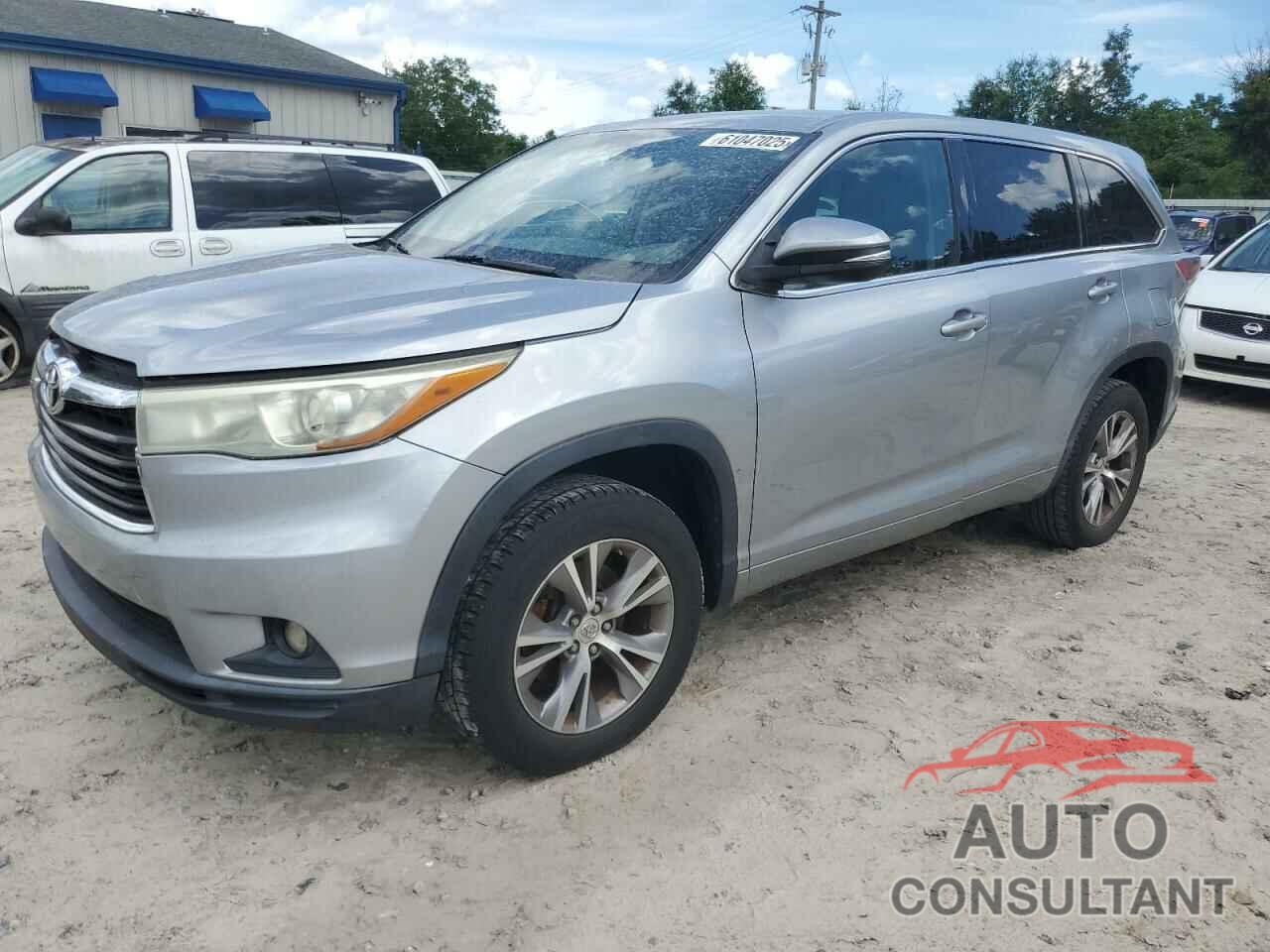 TOYOTA HIGHLANDER 2015 - 5TDZKRFH5FS104962