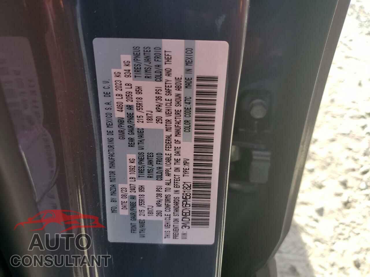 MAZDA CX30 2023 - 3MVDMBDY6PM581821