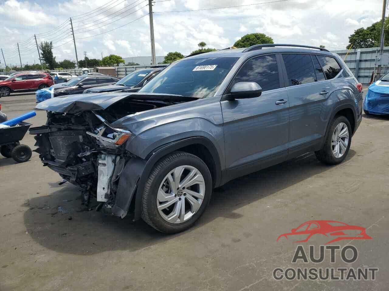 VOLKSWAGEN ATLAS 2021 - 1V2HR2CA6MC579569